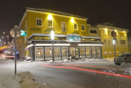 Winteransicht vom Hotel Post in Radstadt in Ski Amadé