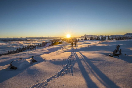 Winterwanderung in Ski Amadé am Rossbrand