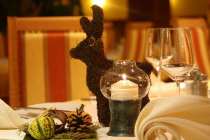 gedeckter Tisch im Hotel Post Walter in Radstadt