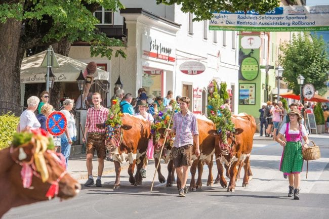Gardefest in Radstadt · Tradition & Brauchtum